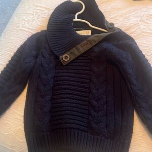 Navy Zara sweater
